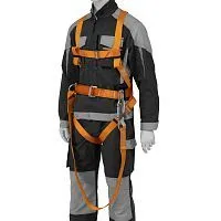 Удерживающая привязь УП IIЖ,с наплечными и набедренными лямками,А-строп из синтетической ленты Сибртех