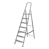 Стремянка, 7 ступеней, алюминиевая, Сибртех