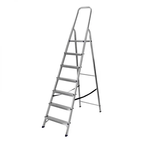 Стремянка, 7 ступеней, алюминиевая, Сибртех Стремянка, 7 ступеней, алюминиевая, Сибртех