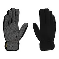 Перчатки универсальные, двойные, ПВХ нанесение, размер 9 Denzel