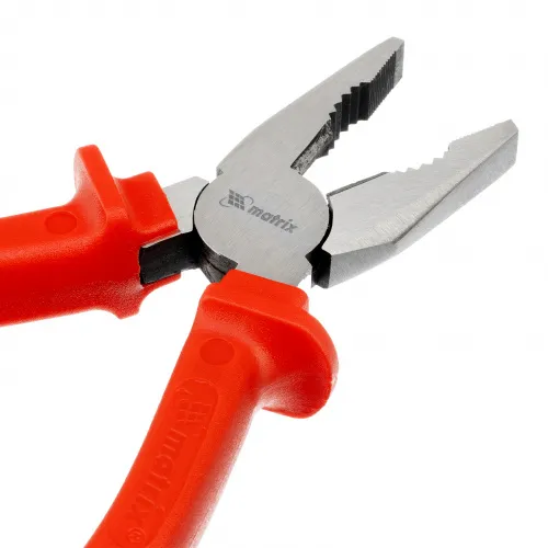 Плоскогубцы Econom, 180 мм, шлифованные, пластмассовые рукоятки Matrix фото 6 Плоскогубцы Econom, 180 мм, шлифованные, пластмассовые рукоятки Matrix фото 6