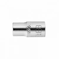 Головка торцевая 1/4, Е8, CrV Stels