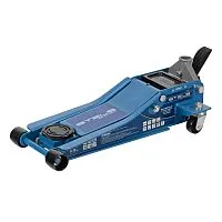 Домкрат гидравлический подкатной 3 т, быстрый подъем, Low profile quick lift, 75-505 мм, профессиональный STELS