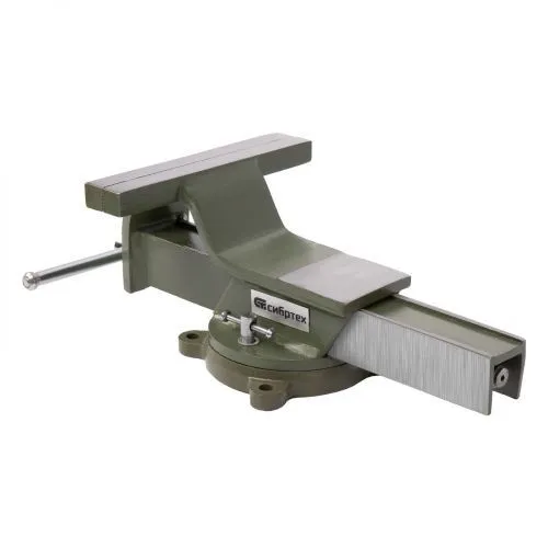 Тиски слесарные, 200 мм, стальные, поворотные Сибртех фото 6 Тиски слесарные, 200 мм, стальные, поворотные Сибртех фото 6