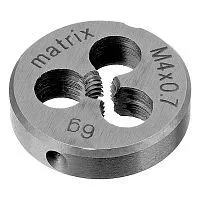 Плашка М4 х 0.7 мм, Р6М5 Matrix