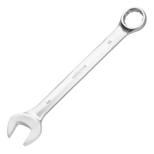 Ключ комбинированный 46мм, никелированный Сибртех Ключ комбинированный 46мм, никелированный Сибртех