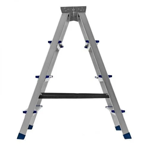 Стремянка двусторонняя 4 ступени, алюминиевая, Сибртех фото 8 Стремянка двусторонняя 4 ступени, алюминиевая, Сибртех фото 8