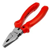 Плоскогубцы комбинированные Standard, 180 мм, шлифованные, пластмассовые рукоятки Matrix Плоскогубцы комбинированные Standard, 180 мм, шлифованные, пластмассовые рукоятки Matrix