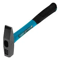 Молоток слесарный, 400 г, квадратный боек, фибергласовая обрезиненная рукоятка Gross Молоток слесарный, 400 г, квадратный боек, фибергласовая обрезиненная рукоятка Gross