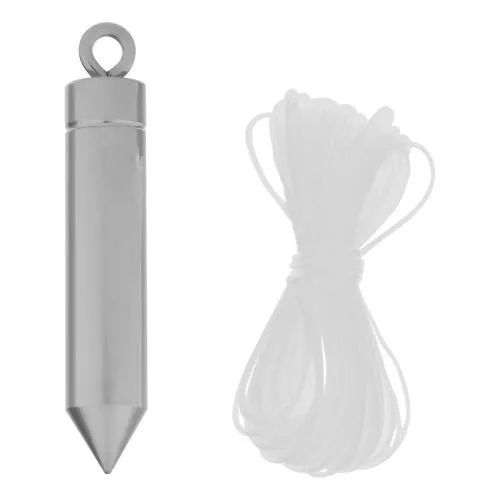 Отвес цилиндрический, 100 г, шнур 5 м Matrix Отвес цилиндрический, 100 г, шнур 5 м Matrix