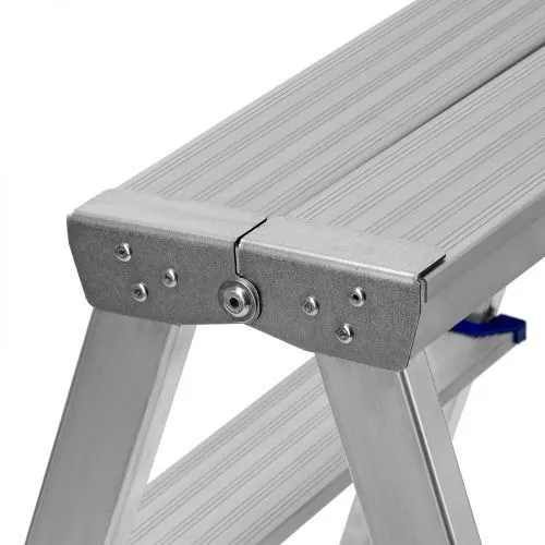 Стремянка двусторонняя 4 ступени, алюминиевая, Сибртех фото 10 Стремянка двусторонняя 4 ступени, алюминиевая, Сибртех фото 10