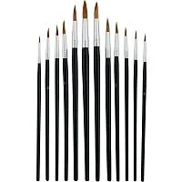 Набор кистей для художества и творчества, 12 шт. MTX