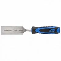 Долото-стамеска, плоская, 38 мм, двухкомпонентная рукоятка, металлический затыльник Барс