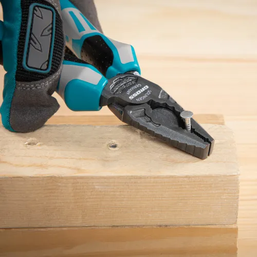 Плоскогубцы комбинированные 165 мм, трехкомпонентные рукоятки Gross фото 10 Плоскогубцы комбинированные 165 мм, трехкомпонентные рукоятки Gross фото 10