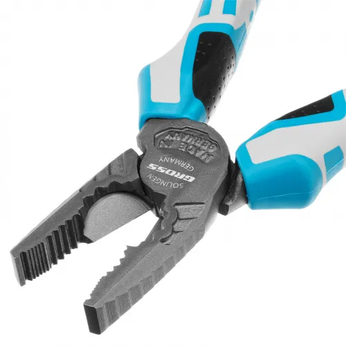 Плоскогубцы комбинированные 180 мм, трехкомпонентные рукоятки Gross фото 6 Плоскогубцы комбинированные 180 мм, трехкомпонентные рукоятки Gross фото 6