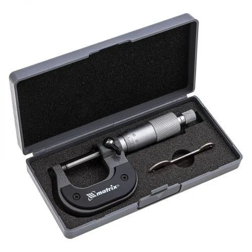 Микрометр механический,0-25 мм Matrix фото 6