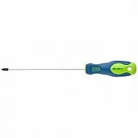 Отвертка, PH1 х 150 мм, CrV, двухкомпонентная рукоятка Сибртех