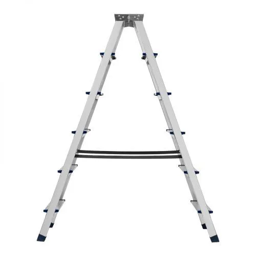 Стремянка двусторонняя 6 ступеней, алюминиевая, Сибртех фото 8 Стремянка двусторонняя 6 ступеней, алюминиевая, Сибртех фото 8