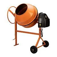 Бетоносмеситель БСЕ-140П, 140 л, 500 Вт, полиамидный венец Сибртех
