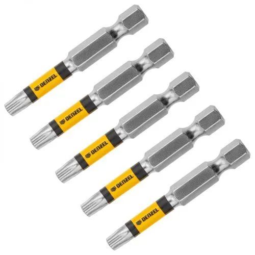 Бита T25x50, 5 шт. Denzel Бита T25x50, 5 шт. Denzel