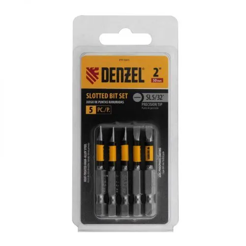 Бита SL4x50, 5 шт. Denzel фото 2 Бита SL4x50, 5 шт. Denzel фото 2
