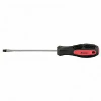 Отвертка Anti-Slip, SL4 х 100 мм, CrV, двухкомпонентная рукоятка Matrix