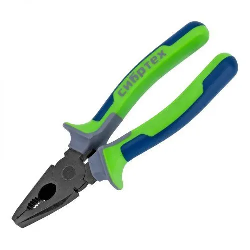 Плоскогубцы комбинированные, 200 мм, фосфатирование, трехкомпонентные рукоятки Сибртех фото 3 Плоскогубцы комбинированные, 200 мм, фосфатирование, трехкомпонентные рукоятки Сибртех фото 3