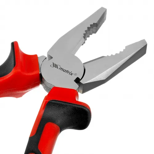 Плоскогубцы Nickel, 180 мм, никелированные, двухкомпонентные рукоятки Matrix фото 5 Плоскогубцы Nickel, 180 мм, никелированные, двухкомпонентные рукоятки Matrix фото 5