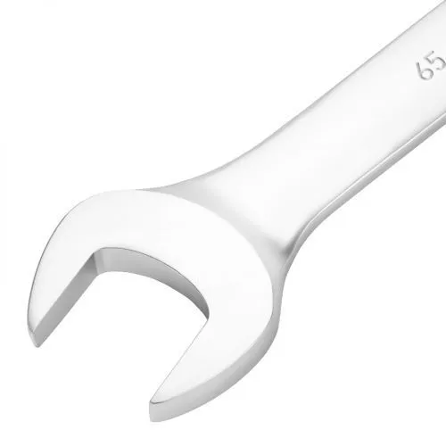 Ключ комбинированный 65мм, никелированный Сибртех фото 5 Ключ комбинированный 65мм, никелированный Сибртех фото 5