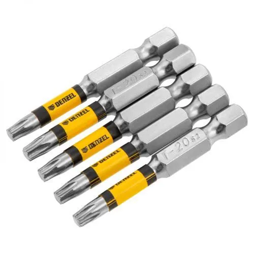Бита T20x50, 5 шт. Denzel фото 3 Бита T20x50, 5 шт. Denzel фото 3