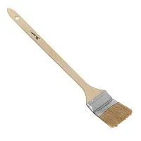 Кисть радиаторная 2.5", натуральная щетина, деревянная ручка MTX