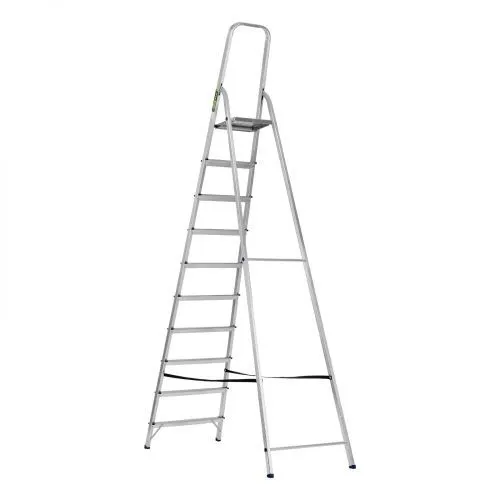 Стремянка, 10 ступеней, алюминиевая, Сибртех фото 4 Стремянка, 10 ступеней, алюминиевая, Сибртех фото 4