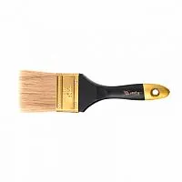Кисть плоская "Профи" 2.5", натуральная щетина, деревянная ручка MTX