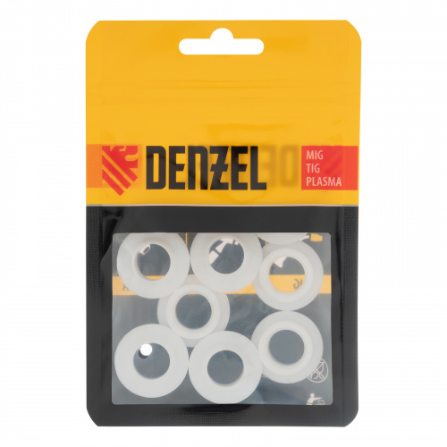 Кольцо газовой линзы для TIG горелки тип 26, 10 шт Denzel фото 2