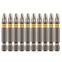Бита PZ2х50, сталь S2, шестигранный профиль, 10 шт. Е 6,3 Denzel