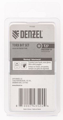 Бита T27x50, 5 шт. Denzel фото 2