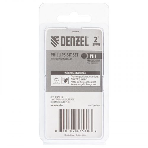 Бита PH1x50, 5 шт. Denzel фото 7