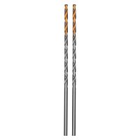 Сверло спиральное по металлу 3 х 100 мм, Р6М5, Golden Tip, удлиненное, 2шт. Denzel