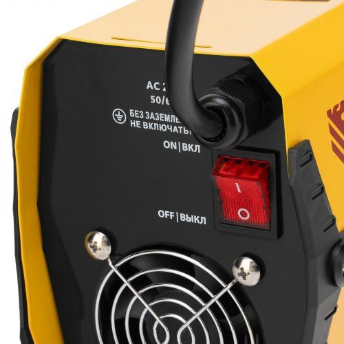 Аппарат инверторный дуговой сварки DS-200 Compact, 200 А, ПВ 70%, диаметр электрода 1.6-5 мм Denzel фото 11