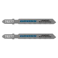 Полотна для электролобзика  по металлу, 2 шт,( 3111-T118A ) Gross