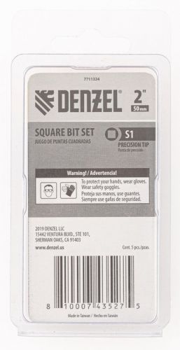 Бита S1x50, 5 шт. Denzel фото 2