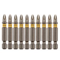 Бита PH2х50, сталь S2, шестигранный профиль, 10 шт. Е 6,3 Denzel