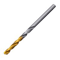 Сверло спиральное по металлу 4 x 75 мм, Р6М5, Golden Tip  Denzel